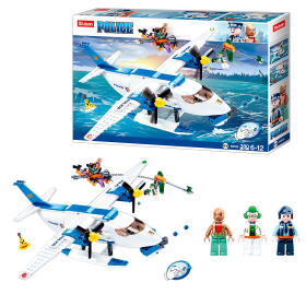 Конструктор Sluban Полиция: Воздушная погоня 380 деталей M38-B0826
