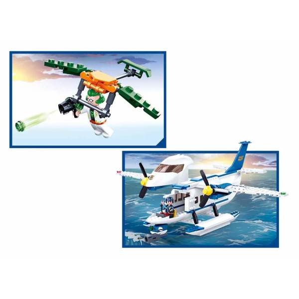 Конструктор Sluban Полиция: Воздушная погоня 380 деталей M38-B0826