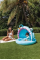 Бассейн надувной детский с тентом и надувным дном "Рыбка", intex, 58419 NP