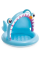 Бассейн надувной детский с тентом и надувным дном "Рыбка", intex, 58419 NP