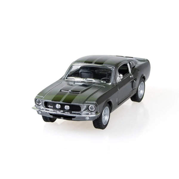Модель машины Kinsmart 1:38 "1967 Shelby GT-500", инерционная, металл KT5372W / Серая