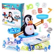 Развивающая игра цифровой баланс математические весы Пингвин DD1808-8