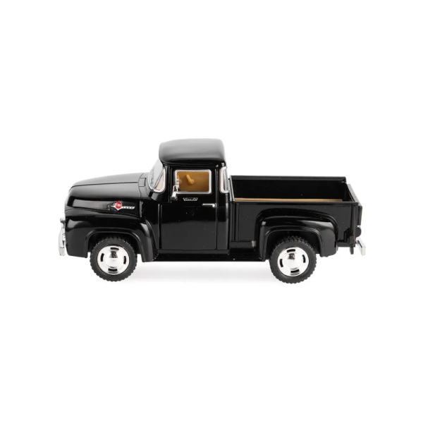 Машинка металлическая Kinsmart 1:38 Ford F-100 Pickup 1956 инерционная, KT5385W цвет Черный