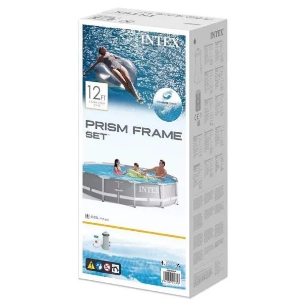 Бассейн каркасный Intex 26712 NP 366×76 см, 6503 л, с насосом-фильтром 2006 л/ч