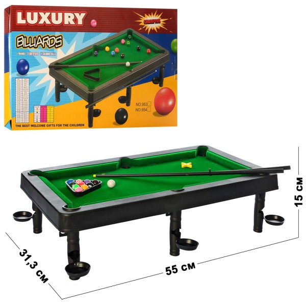 Бильярдный игровой стол / бильярд настольный детский 953