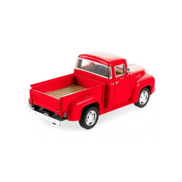Металлическая машинка Kinsmart 1:38 Ford F-100 Pickup 1956 инерционная, KT5385W цвет Красный