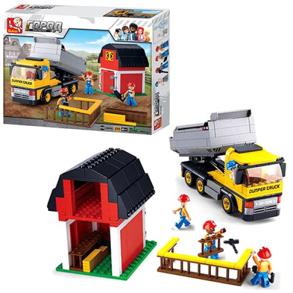 Конструктор Sluban Строительная Площадка 384 детали M38-B0552