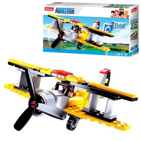 Конструктор Sluban Самолет 120 деталей M38-B0667B