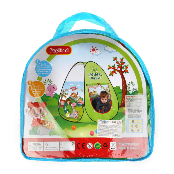 Палатка детская игровая Веселые зверьки SG7003L-6