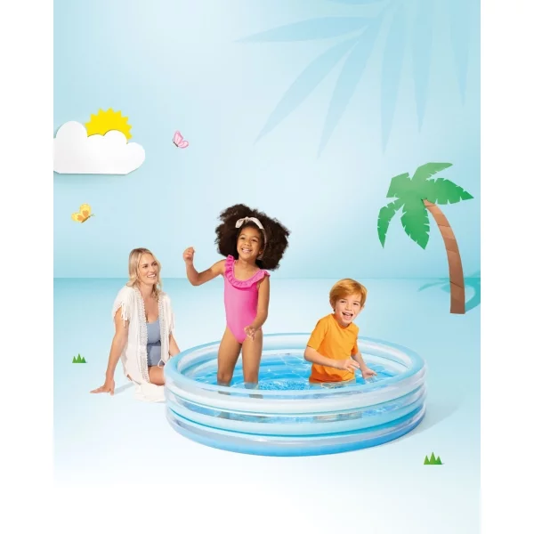 Надувной бассейн Intex Blue Splash Bliss 147×33 см (58467EP), 330 л, 2+