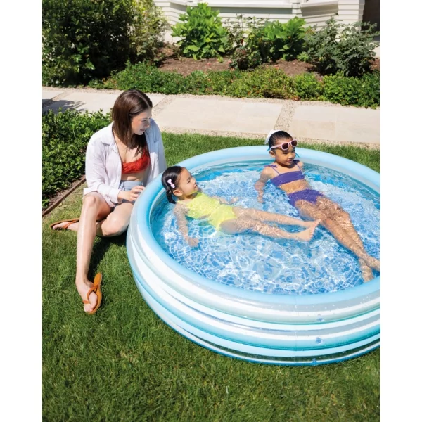 Надувной бассейн Intex Blue Splash Bliss 147×33 см (58467EP), 330 л, 2+