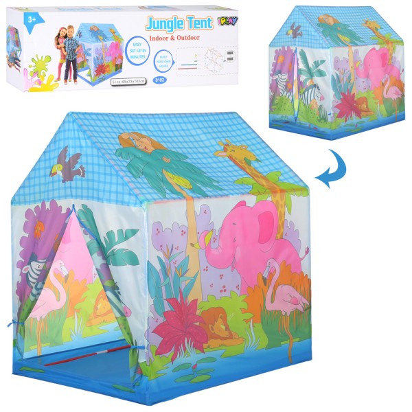 Намет дитячий ігровий 0640-2 будиночок, джунглі