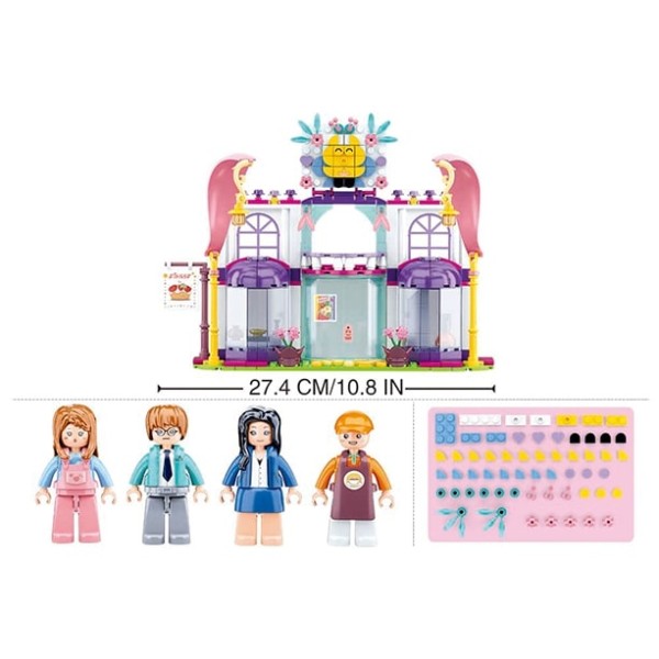 Конструктор SLUBAN Кафе 361 деталь M38-B0972