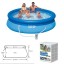 Надувний басейн Intex 28118 Easy Set 305×61 см круглий з фільтр-насосом