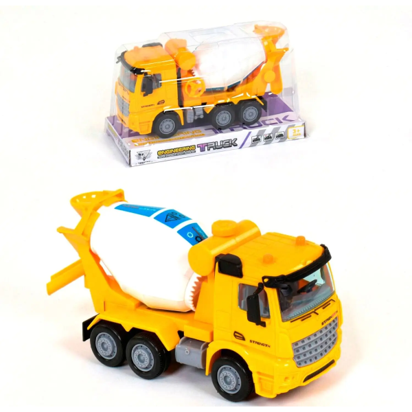 Строительный комплект 3-в-1: Экскаватор, Самосвал, Бетоносмеситель 706-998