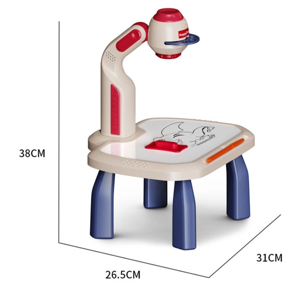Детский светодиодный столик проектор для рисования ZB-8010