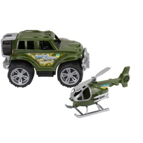 Игрушечная военная техника - джип и вертолет Технок 9130