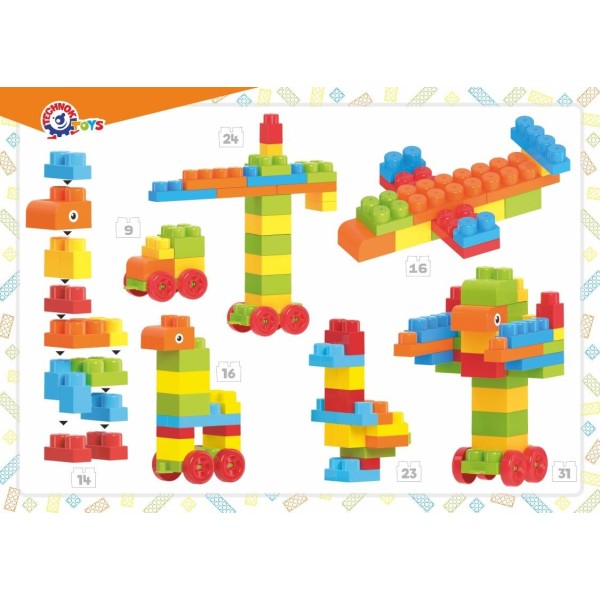 Конструктор із великими деталями 6832