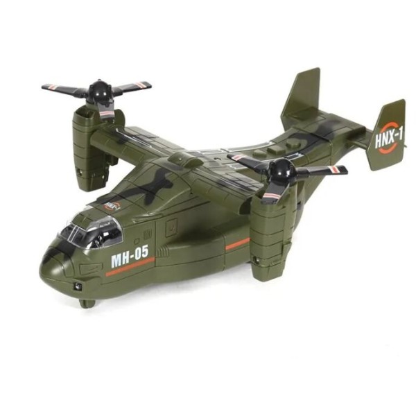 Игрушечный Bell V-22 Osprey 1:72 со звуком и светом
