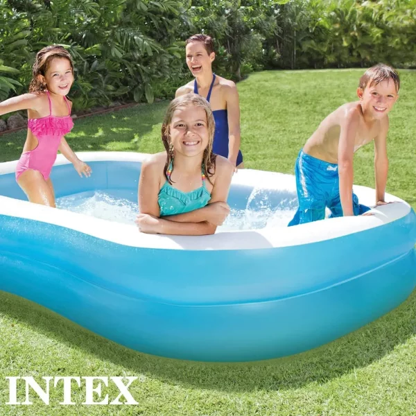 Надувной бассейн Intex Swim Center Family Pool 203×152×48 см (57180), 540 л