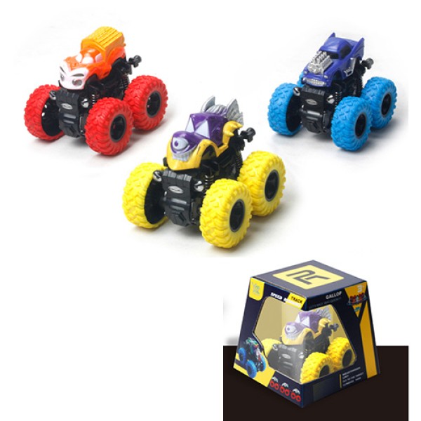 Інерційна машинка-монстр 679-10 «Speed Track» з гумовими колесами