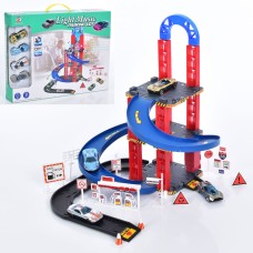 Игровой набор Паркинг 3 этажа 4 машинки 0908-71A