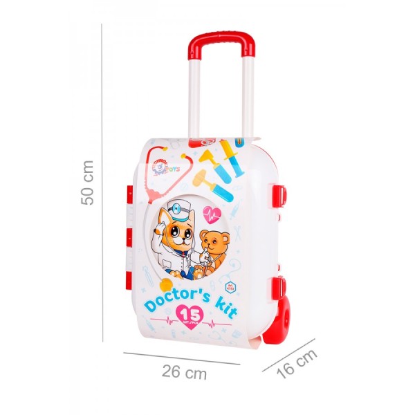 Игрушка "Набор Маленький доктор ТехноК" 4753 в чемодане