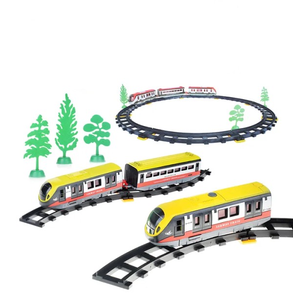 Игрушечный Поезд Метро с рельсами 2941A