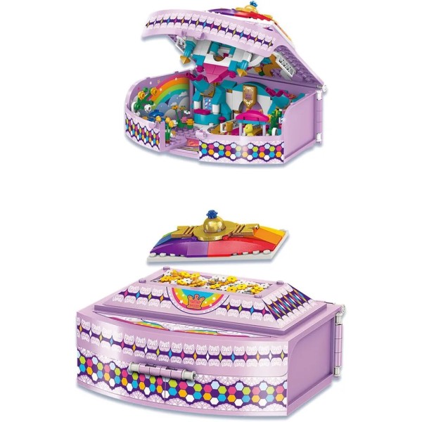 Конструктор QMAN Секретный сад, Принцессы, серия Princess Leah, 301 деталь 32013