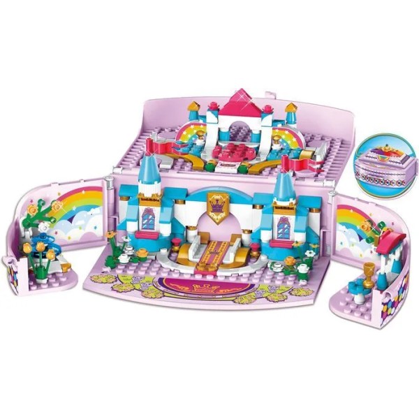 Конструктор QMAN Секретный сад, Принцессы, серия Princess Leah, 301 деталь 32013