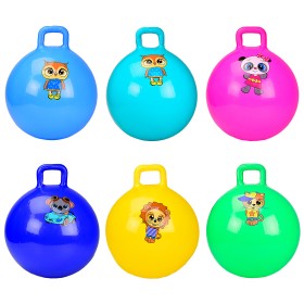 Мяч для фитнеса CB5502 гири 55 см 400 грамм, 6 цветов