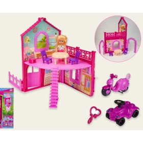 Кукольный дом 2 этажа, куколка K899-101