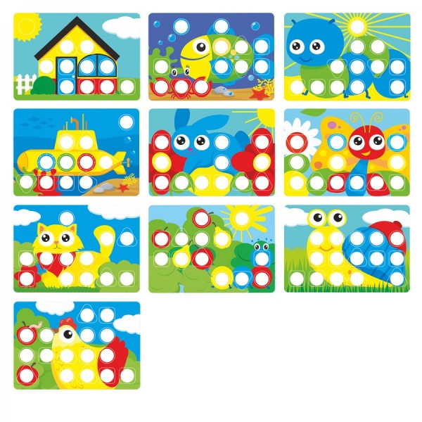 Мозаїка 6269 ТехноК 26 фішок-кнопок