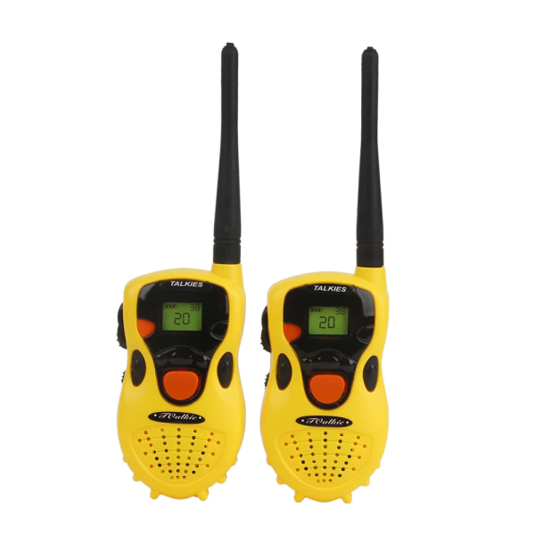 Рации для детей игровой набор 2 шт, желтый цвет, 178