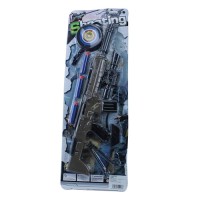 Игровой набор Автомат, мишень, мягкие пули-присоски 6688-1