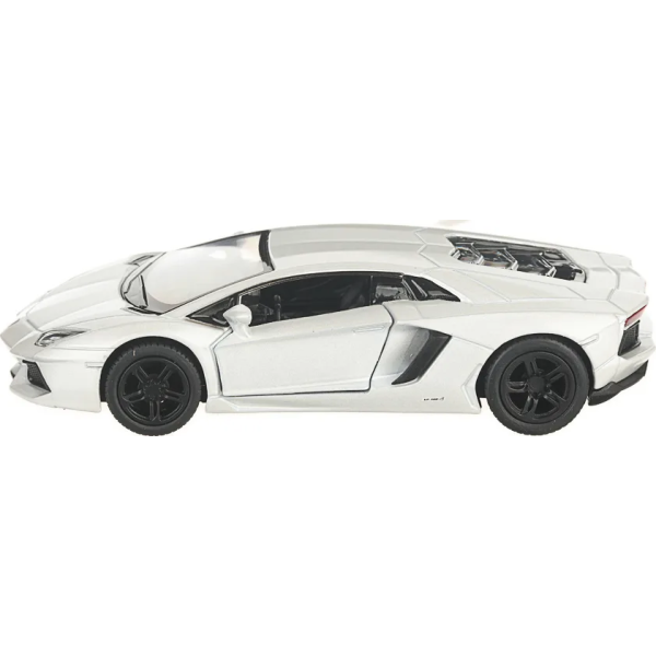 Машинка Kinsmart 1:38 Lamborghini Aventador LP 700-4 металлическая инерционная (Белый) KT5355W