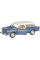Машинка металлическая Kinsmart 1:40 1955 Chevy Nomad KT5331W инерция / Сине-белый