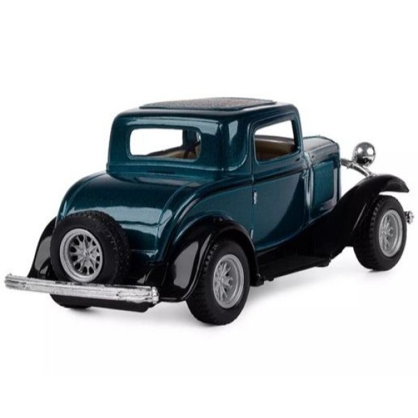 Металлическая машинка Kinsmart 1:34 1932 Ford 3-Window Coupe KT5332W / Зелёный