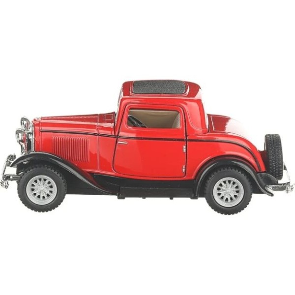 Металлическая машинка Kinsmart 1:34 1932 Ford 3-Window Coupe KT5332W / Красный