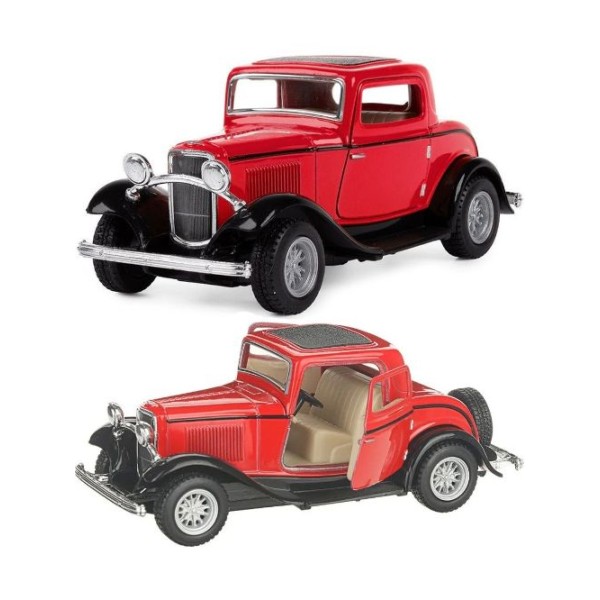 Металлическая машинка Kinsmart 1:34 1932 Ford 3-Window Coupe KT5332W / Красный