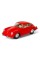 Машинка металлическая Porsche 356 B Carrera 2 Kinsmart 1:32 инерционная KT5398W цвет красный