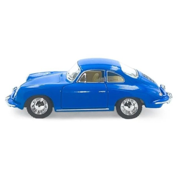 Машинка металлическая Porsche 356 B Carrera 2 Kinsmart 1:32 инерционная KT5398W цвет синий