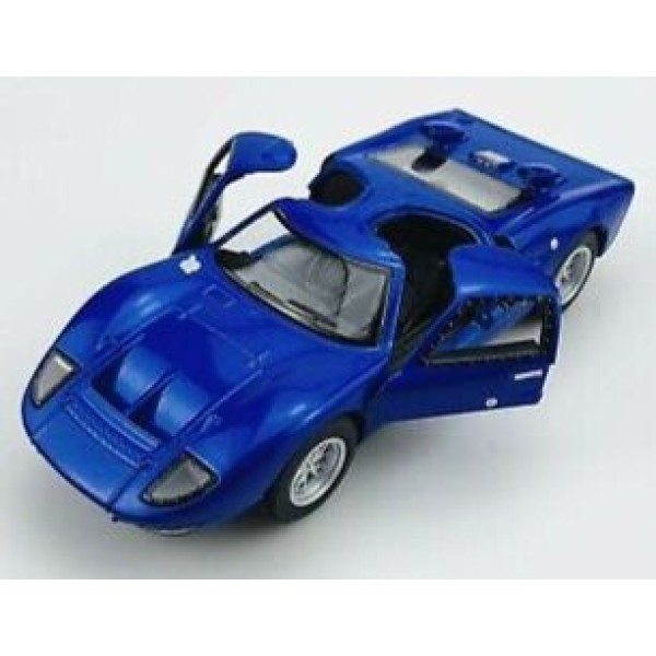 Модель машини KT5427W KINSMART "1966 Ford GT40 MKII" інерція 1:32 колір Синій