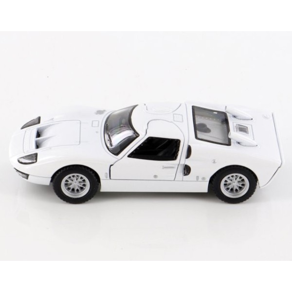 Модель машини KT5427W KINSMART "1966 Ford GT40 MKII" інерція 1:32 колір Білий