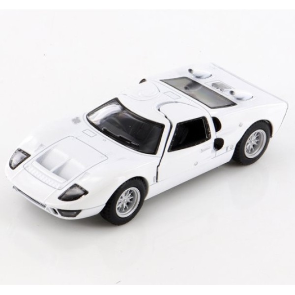Модель машини KT5427W KINSMART "1966 Ford GT40 MKII" інерція 1:32 колір Білий