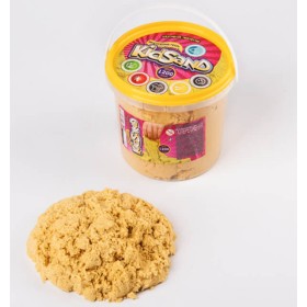 Кинетический песок "KidSand", в ведре, 1200 гр. (желтый)