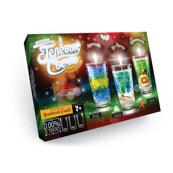 Набор для изготовления свечей Цветочная фантазия GS-02-02