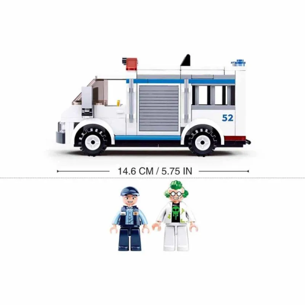 Конструктор SLUBAN Полиция 117 деталей M38-B0652