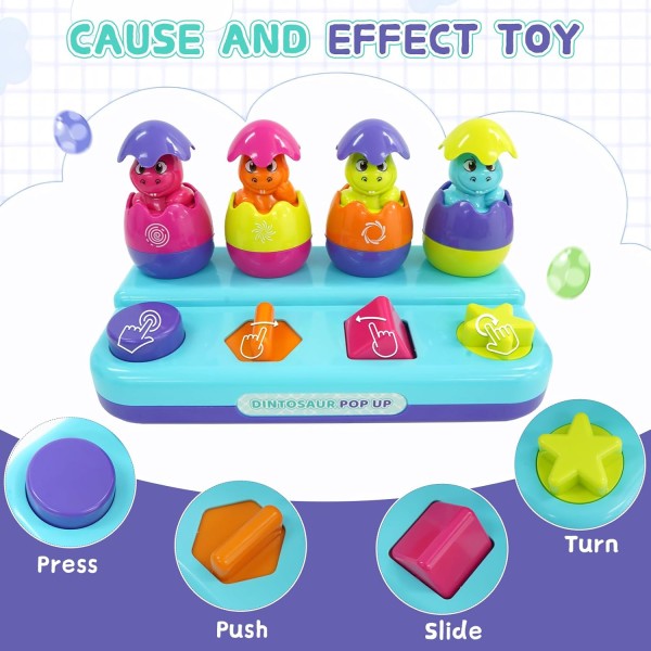 Логическая игра с геометрическими фигурами 'Яйца Динозавров' 807-KI