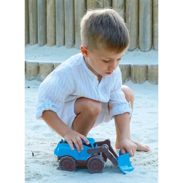 Игрушечная строительная техника - Колёсный грейдер 8560